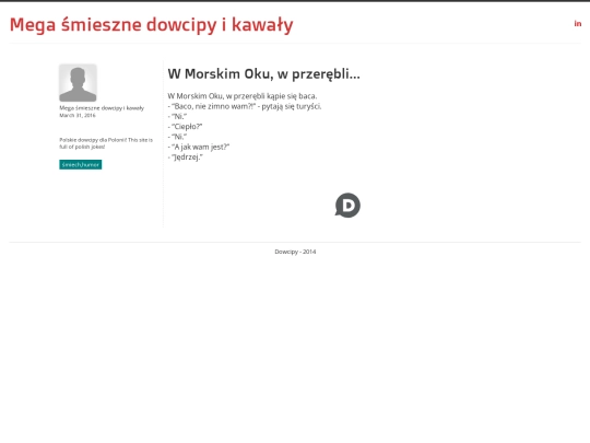 dowcip/W-Morskim-Oku-w-przerebli screenshot
