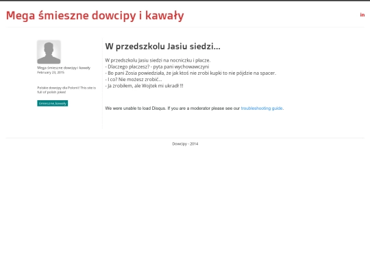 dowcip/W-przedszkolu-Jasiu-siedzi screenshot