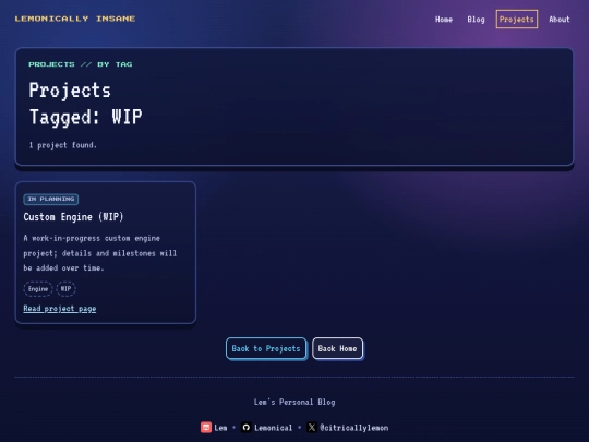 projects/tags/WIP screenshot