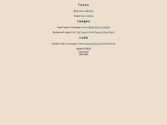 credits screenshot