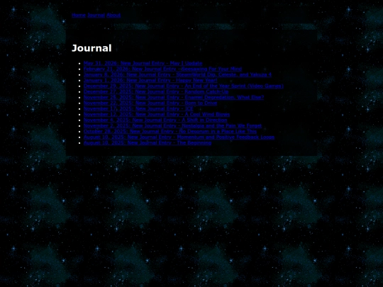 journal screenshot