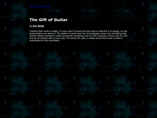 journal/JE19 screenshot
