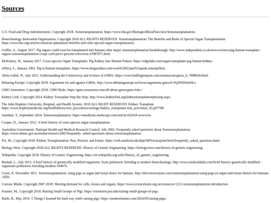 sources screenshot