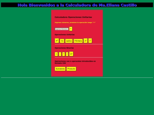 calculadoradom screenshot