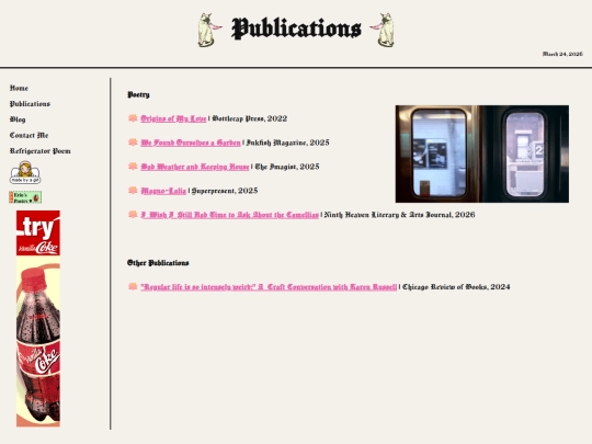 publications screenshot