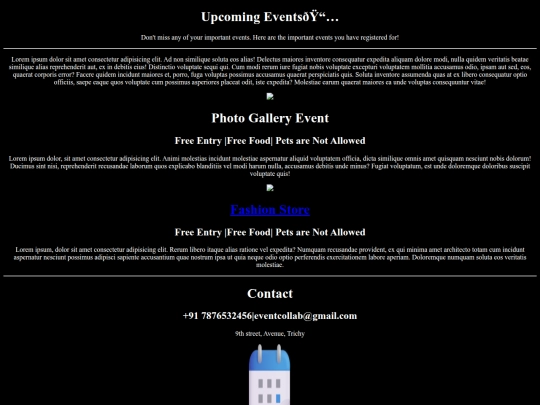 event/eventmanagement screenshot