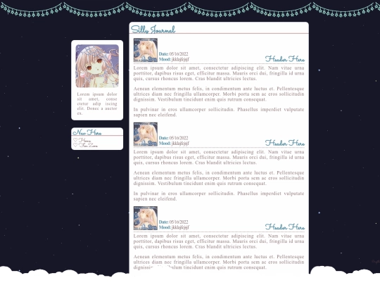 diary screenshot