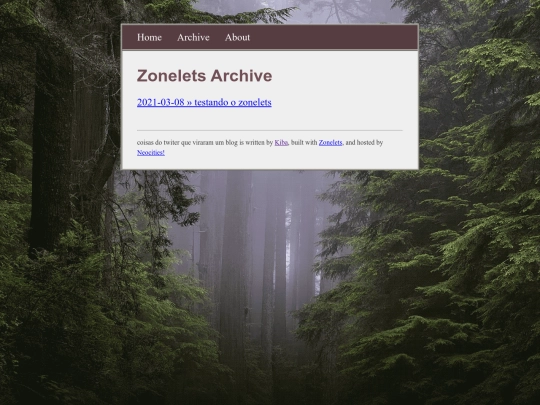 archive screenshot