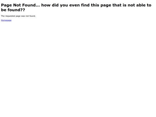not_found screenshot