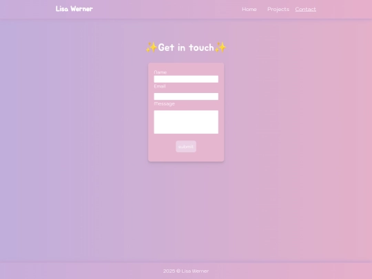 contact screenshot