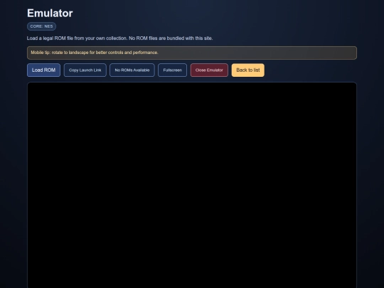 emulators/universal screenshot