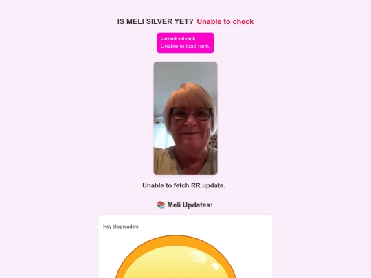 silveryet screenshot