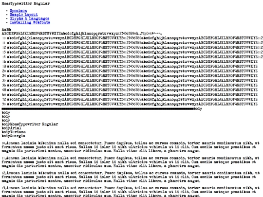 Font/momt___-demo screenshot