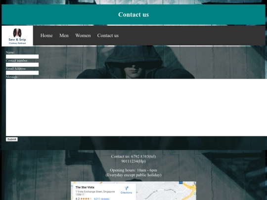 Contacts screenshot