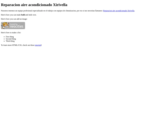 index screenshot