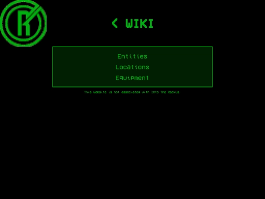ITR/wiki screenshot