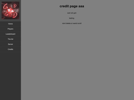 credits screenshot
