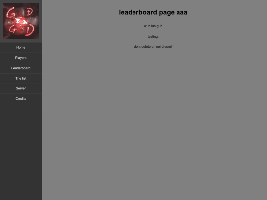 leaderboard screenshot