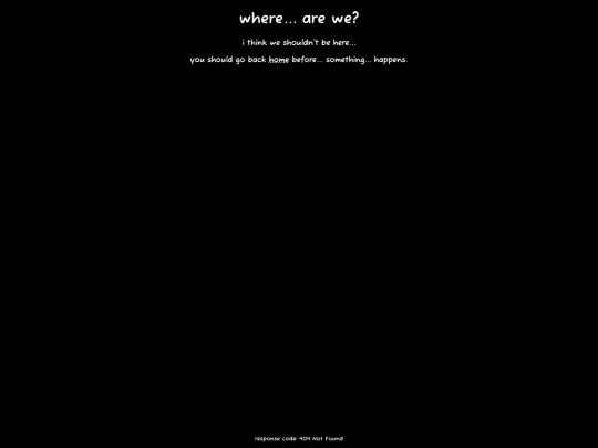 not_found screenshot