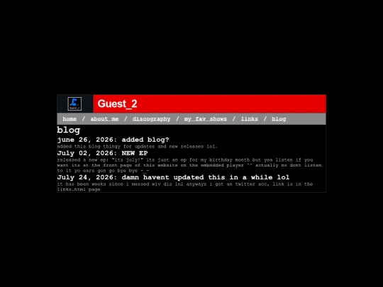 blog screenshot