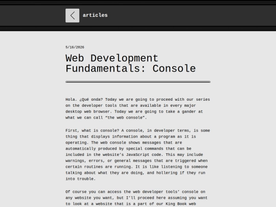 articles/web-development-fundamentals-console screenshot