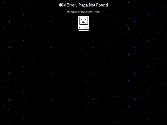 not_found screenshot