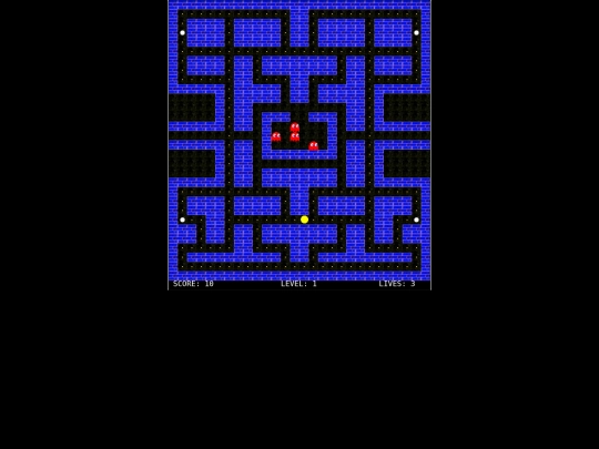 pacman screenshot