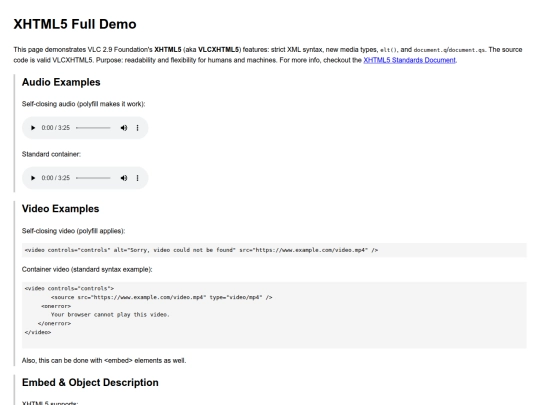 xhtml5 screenshot