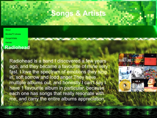 songs screenshot