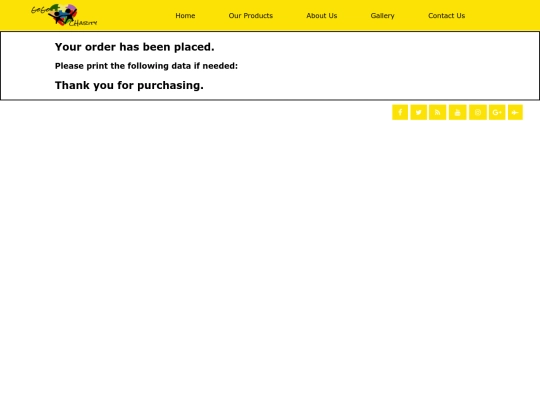 orderresult screenshot