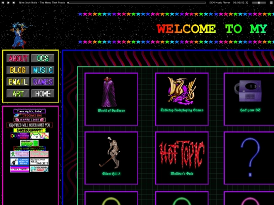 HTML/SHRINES screenshot