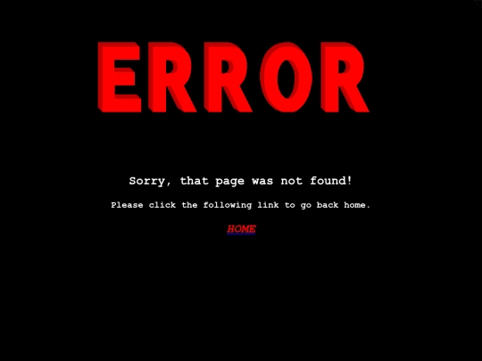 not_found screenshot