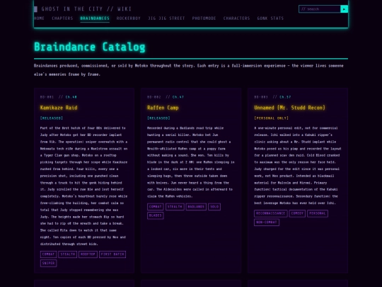braindances screenshot