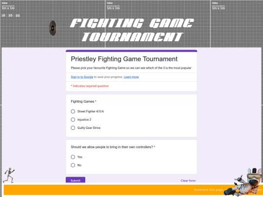 TestPage screenshot