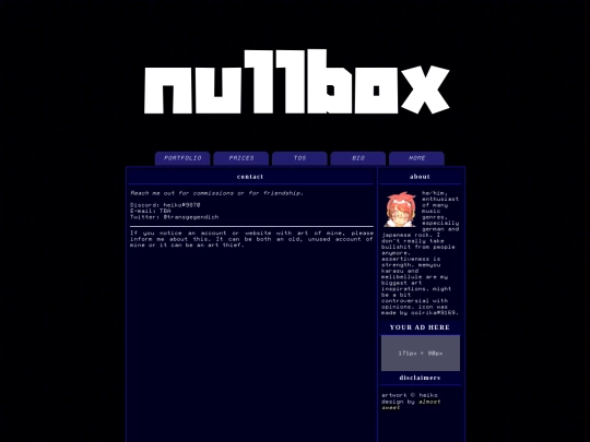 contact screenshot