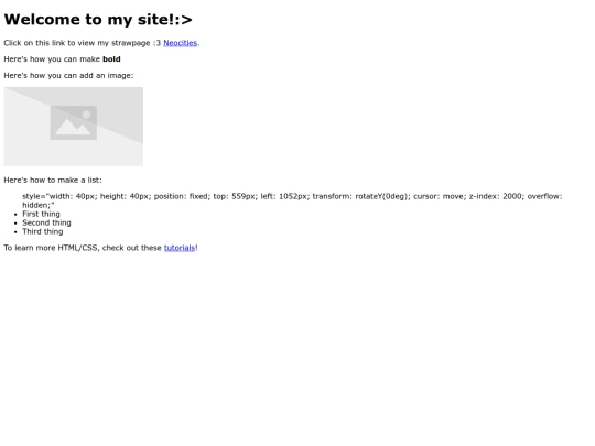 index screenshot