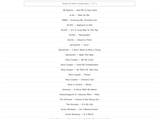 testsearch screenshot
