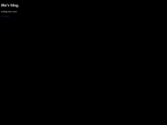 blog screenshot