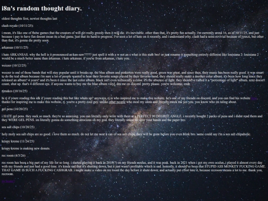 thoughts screenshot