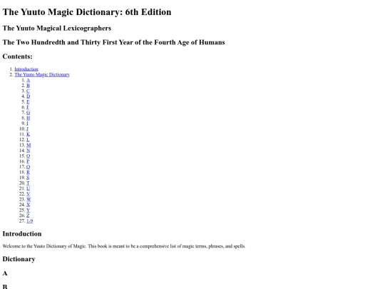 carnus/magicdictionary screenshot