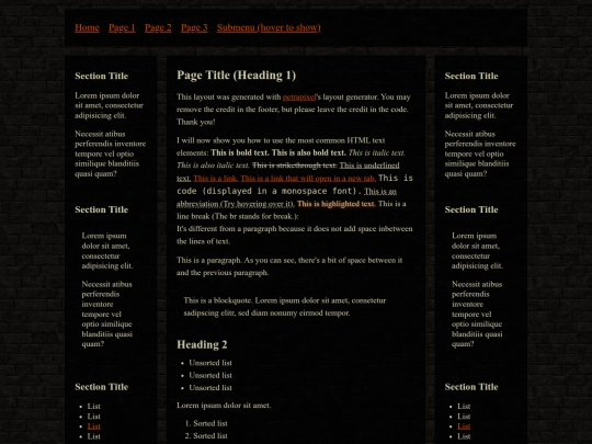 index screenshot