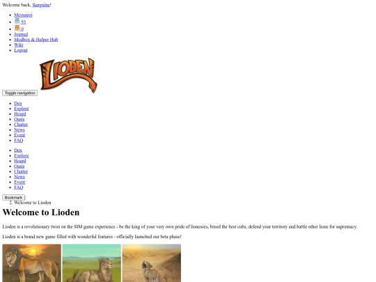 index screenshot