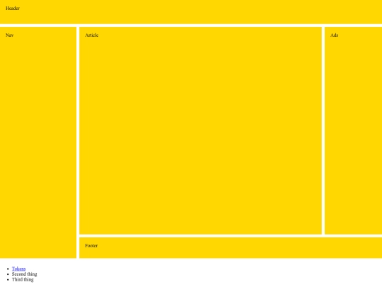 test screenshot