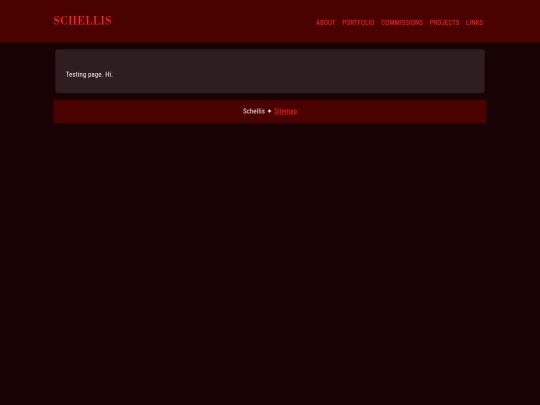 testing screenshot