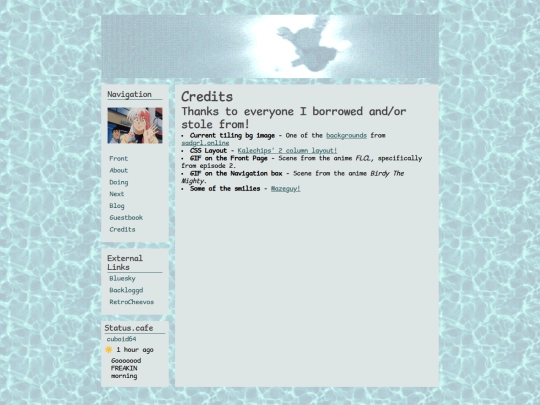 credits screenshot