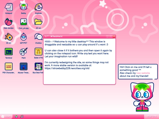 ☆⋆°‧★Strawbebby228 Desktop