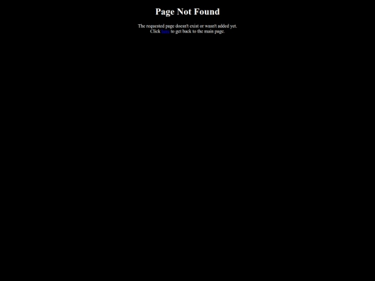 not_found screenshot