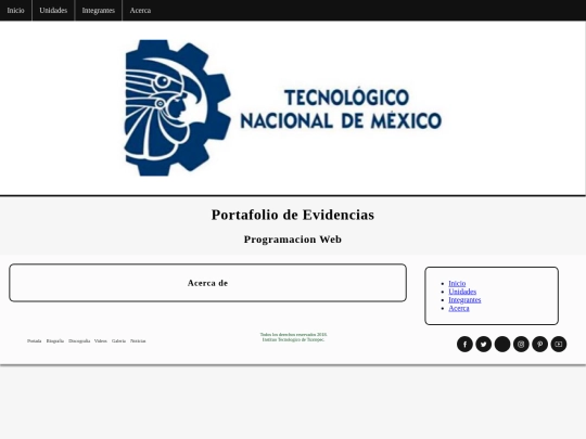 acerca screenshot