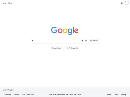 Google screenshot