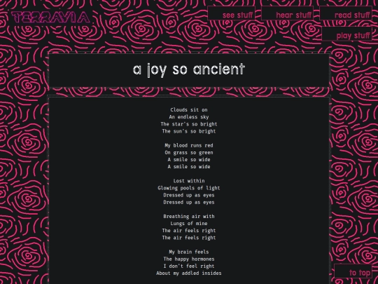 word_salad/poems/clamps/a_joy_so_ancient screenshot